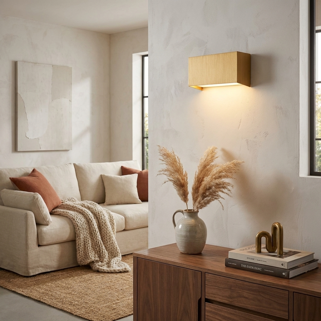 Modern Minimalist Aluminum Square Flat Adjustable Beam LED