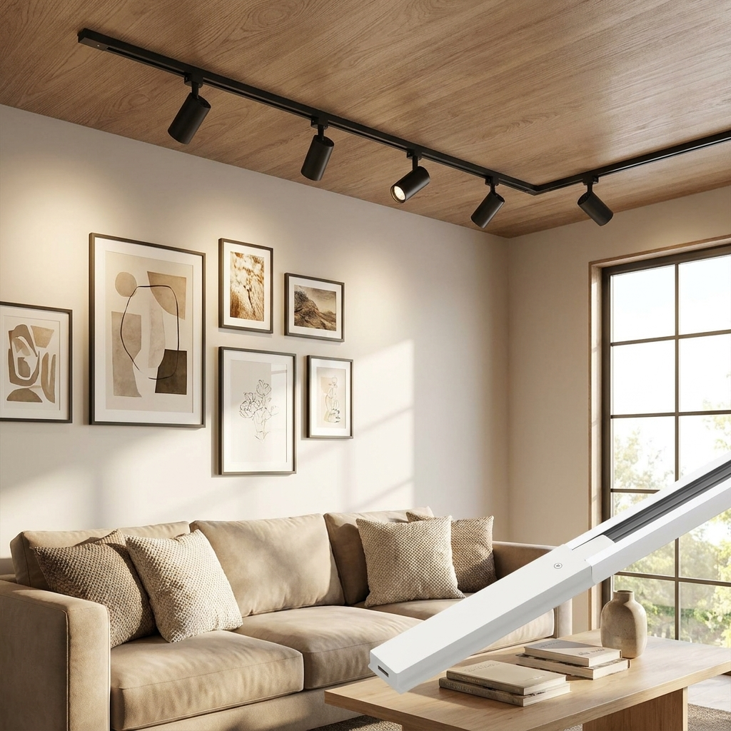 Multi-Adaptation Track Lighting Rail LED Track Light
